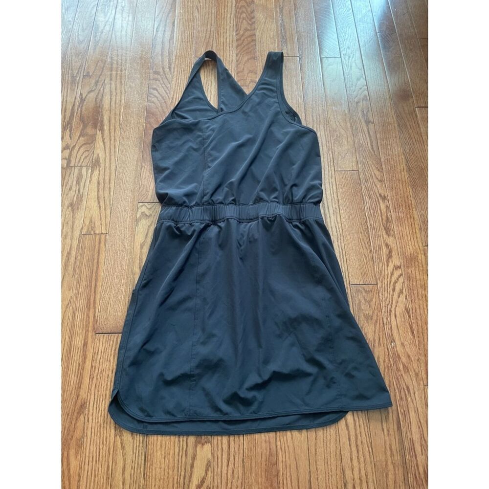 Patagonia Fleetwith Black Racerback Athletic Dress Women’s Sz Medium - Picture 3 of 12